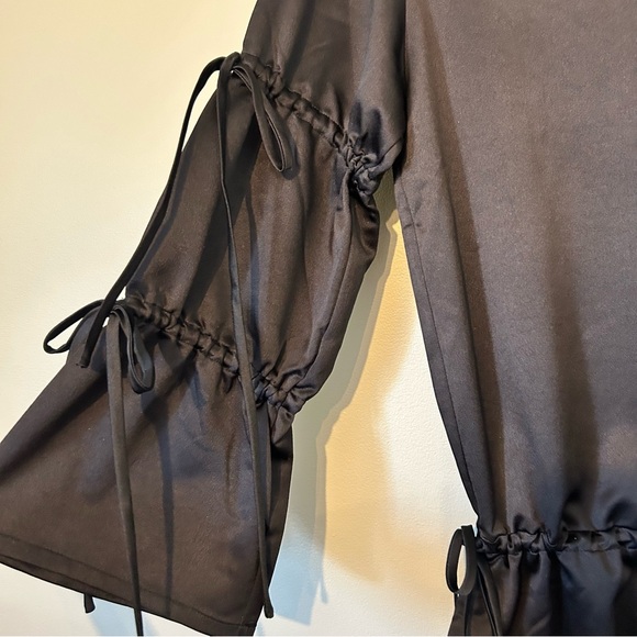 Izzue collection- size 36, avant garde, goth, tie dress, Hong Kong - Picture 5 of 13